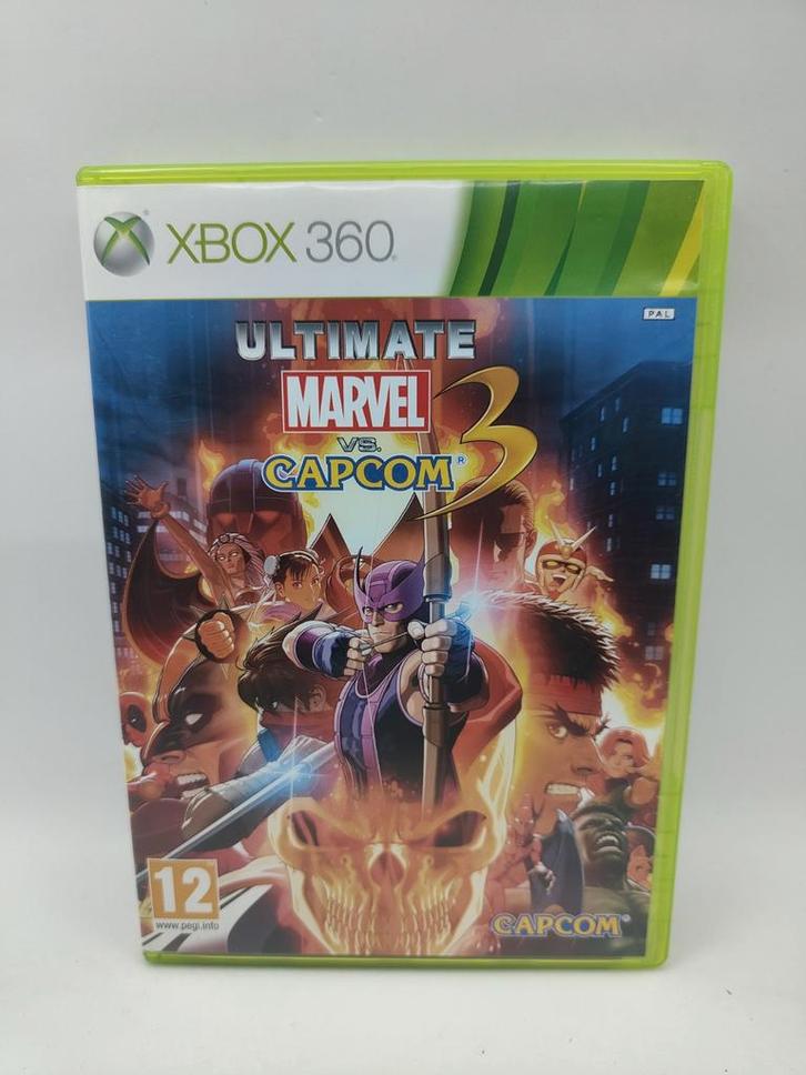 Ultimate Marvel vs Capcom 3 - Xbox 360, Spelcomputers en Games, Games | Xbox 360, Gebruikt, Vechten, 2 spelers, Vanaf 12 jaar