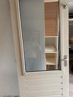 Houten buitendeur/achterdeur, Hout, 80 tot 100 cm, Ophalen of Verzenden, 200 tot 215 cm