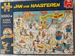 JAN VAN HAASTEREN PUZZEL INTERTOYS 40 JAAR, Ophalen of Verzenden, 500 t/m 1500 stukjes, Zo goed als nieuw