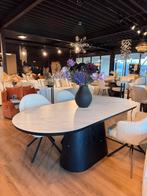 Keramisch blad eettafel +salontafel €1295 op voorraad, Ophalen, Rechthoekig, 50 tot 100 cm