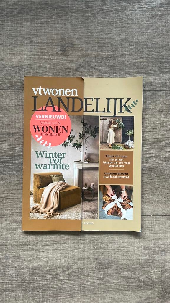 VTwonen Landelijk tijdschrift, Ophalen of Verzenden, Gelezen