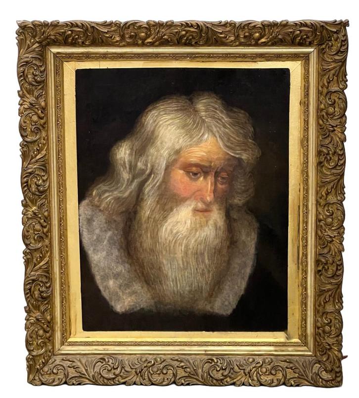 Antiek schilderij op doek, Antiek en Kunst, Kunst | Schilderijen | Klassiek, Ophalen