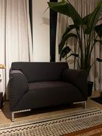 Zwarte lounge stoel, Huis en Inrichting, Ophalen, Eenpersoons, 75 tot 100 cm, Zo goed als nieuw