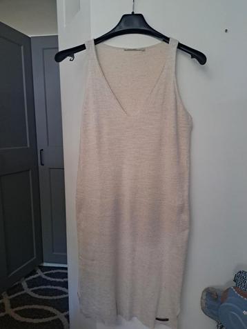 Mocsow lange zomerjurk large beige beschikbaar voor biedingen
