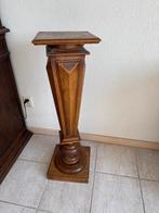 Houten zuil / sokkel - 90 cm hoog, Huis en Inrichting, Woonaccessoires | Zuilen en Pilaren, Ophalen, Gebruikt