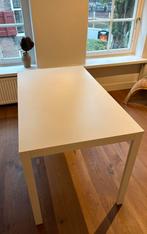 Uitschuifbare tafel Ikea - wit - 80/120x70 - Vangsta, Huis en Inrichting, Tafels | Eettafels, Ophalen, 100 tot 150 cm, 50 tot 100 cm