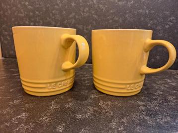 2 Le Creuset mokken geel 350ml beschikbaar voor biedingen