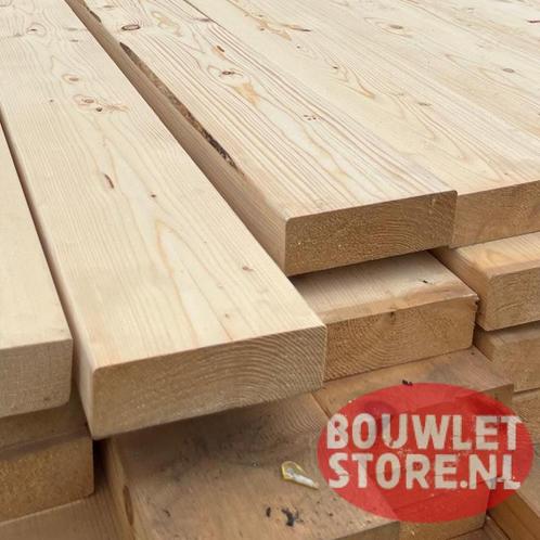 Vuren balken SLS  vurenhout houten balken 44 x 140 mm (C24), Doe-het-zelf en Verbouw, Hout en Planken, Nieuw, Balk, Vuren, 300 cm of meer