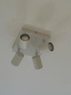 Moderne Plafondlamp 4-Lichts met Smart Lampen, Ophalen of Verzenden, Zo goed als nieuw, Metaal