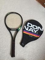 Vintage Donnay Tennis Racket met hoes Wood Graphite grip 2, D@d.nl, Donnay, Zo goed als nieuw, Belgie