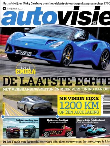 Autovisie 16 2022 : Lotus Evora / Emira - Opel Astra Turbo beschikbaar voor biedingen