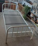 Vintage Dico Stalen Bedframe 1-persoons, Huis en Inrichting, Slaapkamer | Bedden, Ophalen, Gebruikt, 90 cm, Eenpersoons