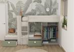 Maxim Multifunctioneel Stapelbed - 90x190 - Groen