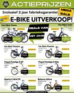 E-Bike MEGA WEEKEND!! Vrijdag, Zaterdag, Zondag en Maandag!, Fietsen en Brommers, Elektrische fietsen, Nieuw, Ophalen of Verzenden
