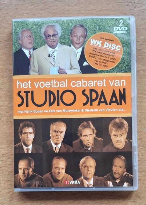 Het Voetbal Cabaret Van Studio Spaan, Cd's en Dvd's, Dvd's | Cabaret en Sketches, Zo goed als nieuw, Tv-programma of Sketches