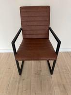 Set van 4 Industriële Stoelen, Ophalen, Gebruikt, Bruin, Vier