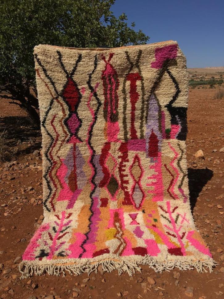 Tapijt Boujaad 250 x 160 cm, Huis en Inrichting, Stoffering | Tapijten en Kleden, Nieuw, 150 tot 200 cm, 200 cm of meer, Rechthoekig