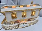 Vitottorrio Sabadin Porseleinen Woonwagen met Swarovski, Ophalen of Verzenden