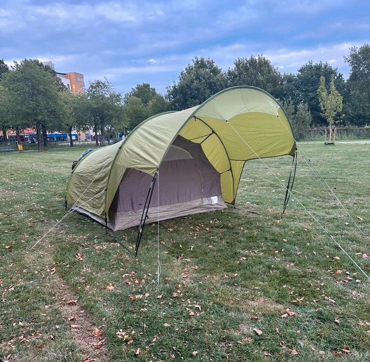 4 persoons tent - Quechua T4 DB, Caravans en Kamperen, Tenten, tot en met 4, Zo goed als nieuw, Ophalen of Verzenden