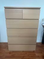 Malm IKEA ladekast 6 lades - 80x43x123 cm, Ophalen, Overige materialen, Gebruikt, 100 tot 150 cm