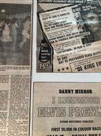 Elvis 16 augustus plakboek overlijdens berichten, Ophalen of Verzenden