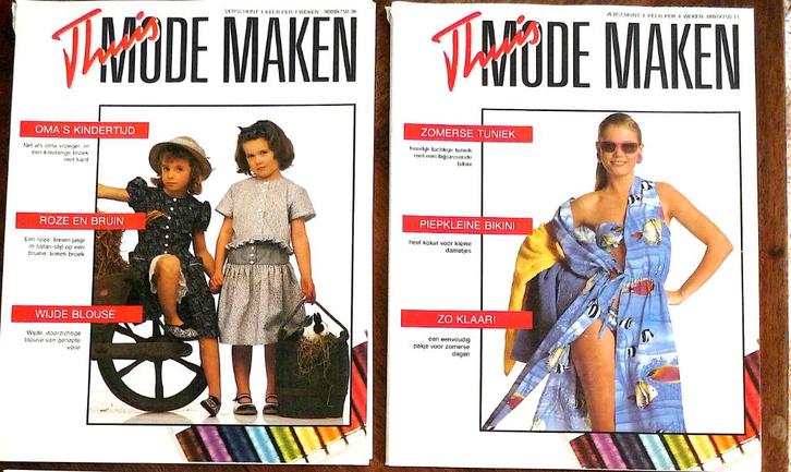 Patronen op schaal + werkbeschrijvingen.Thuis mode maken, Hobby en Vrije tijd, Kledingpatronen, Zo goed als nieuw, Overige typen