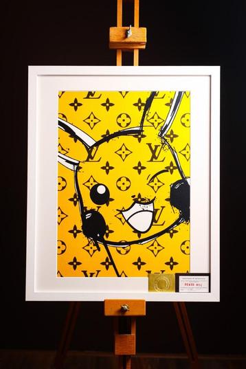 exclusief kunstwerk van Death NYC (Pokémon x Louis Vuitton) beschikbaar voor biedingen