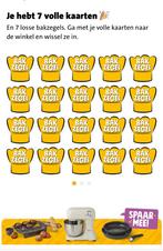 Jumbo bakzegels €1 per kaart, Verzamelen, Supermarktacties, Jumbo, Ophalen of Verzenden