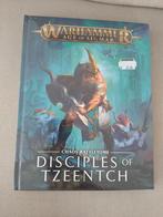 Warhammer chaos battletome disciples of tzeentch, Hobby en Vrije tijd, Wargaming, Ophalen of Verzenden, Zo goed als nieuw, Warhammer