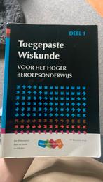 Toegepaste wiskunde deel 1 5e druk, Boeken, C. de Joode; A. Sluijter; J.H. Blankespoor, Ophalen of Verzenden, Zo goed als nieuw