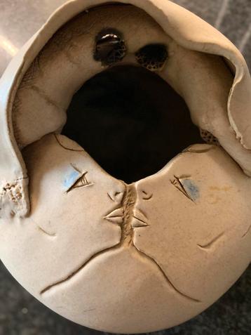 Ciska Kok Keramiek - Kussend Paar - Uniek! beschikbaar voor biedingen