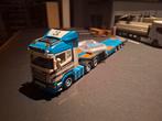 Scania  peter mussche & zn, Hobby en Vrije tijd, Modelauto's | 1:50, Ophalen of Verzenden, Zo goed als nieuw, Bus of Vrachtwagen