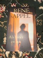 René Appel - Als broer en zus, Ophalen of Verzenden, Gelezen, Nederland
