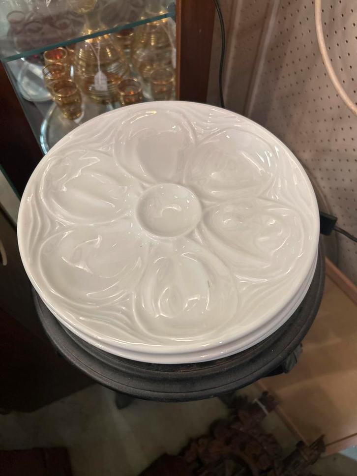 Franse Porselein Oesterborden - Porcelaine de Reussy, Antiek en Kunst, Antiek | Porselein, Ophalen of Verzenden