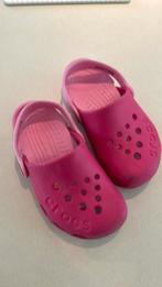 Crocs licht/donker roze maat 27, Crocs, Meisje, Ophalen of Verzenden, Gebruikt