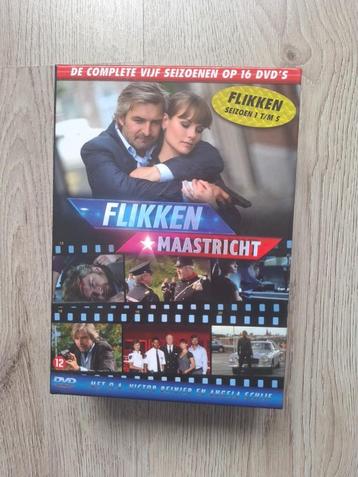 Flikken Maastricht Seizoen 1 t/m 5 DVD-box + De Overloper beschikbaar voor biedingen