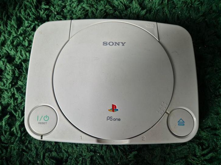 Sony PlayStation PSOne - Compacte Retro Console, Spelcomputers en Games, Spelcomputers | Sony PlayStation 1, Gebruikt, Zonder controller
