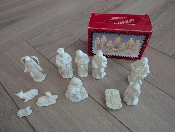 Kerststal figuren steen, Diversen, Kerst, Ophalen of Verzenden