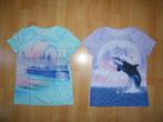 2 Prachtige t-shirten van H&M, maat 146/152 NIEUW!, Meisje, H&M, Nieuw, Ophalen of Verzenden