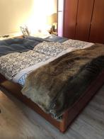 HULSTA bed, 2 nachtkastjes en commodekast, kersenhout, Ophalen, Gebruikt, Bruin, Tweepersoons