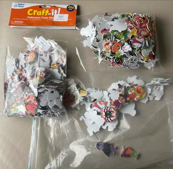 Baker Ross 400 Halloween Foam Stickers - Knutselen! beschikbaar voor biedingen