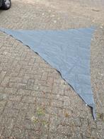 2 x schaduwdoek driehoek antraciet 4,5 en 3,5 m, Tuin en Terras, Schaduwdoeken, Ophalen, Gebruikt