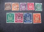 Duitse Rijk LP serie 210-218 Gestempeld,, Ophalen of Verzenden, Overige periodes, Gestempeld