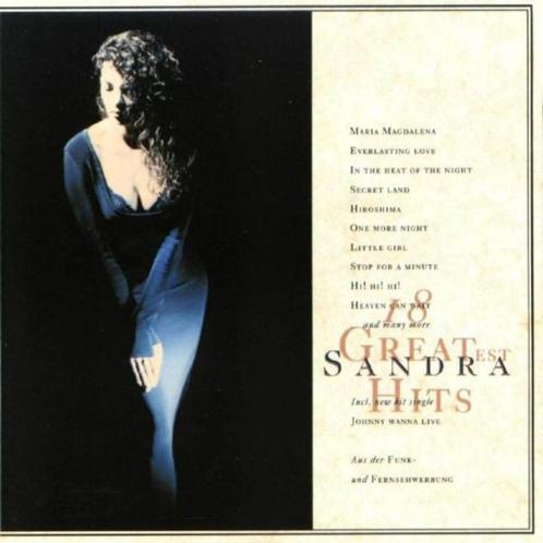 Sandra-18 greatest Hits-1992, Cd's en Dvd's, Cd's | Pop, Zo goed als nieuw, 1980 tot 2000, Ophalen of Verzenden