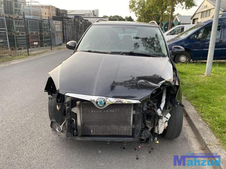 SKODA FABIA 2 COMBI 1.2 ZWART onderdelen demontage, Auto-onderdelen, Overige Auto-onderdelen, Skoda, Gebruikt, Ophalen of Verzenden