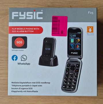 Fysic F25 eenvoudige mobiele klaptelefoon voor senioren  beschikbaar voor biedingen
