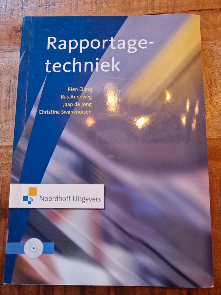 Rapportagetechniek - 3de druk, Boeken, Studieboeken en Cursussen, Gelezen, HBO, Gamma, Ophalen of Verzenden