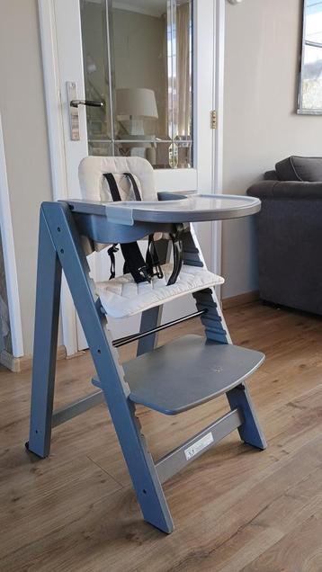 Kidsmill Up! meegroeistoel kinderstoel grey wash + kussenset beschikbaar voor biedingen