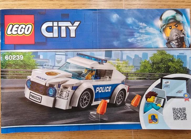 LEGO City 60239 Politieauto, Kinderen en Baby's, Speelgoed | Duplo en Lego, Gebruikt, Lego, Complete set, Ophalen