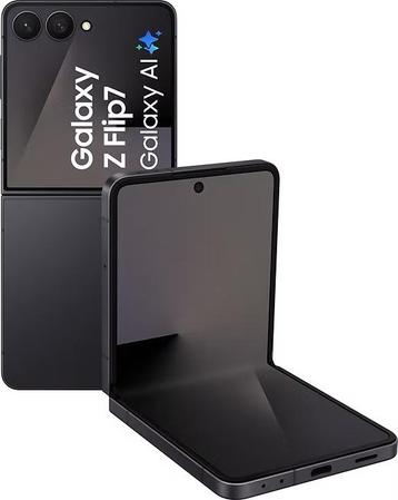 Nieuwe Samsung Galaxy Z Flip7 256GB Zwart beschikbaar voor biedingen